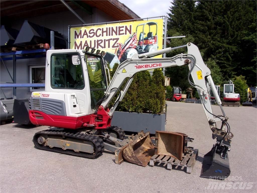 Takeuchi TB228 Mini ekskavatori < 7 t