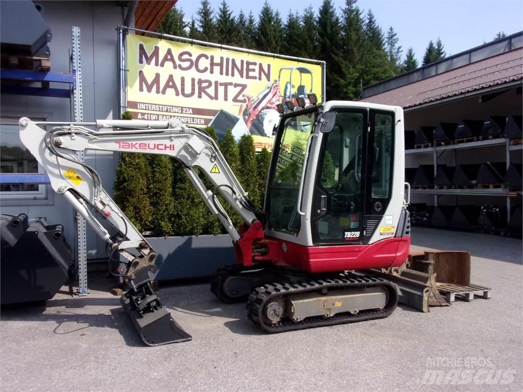 Takeuchi TB228 Mini ekskavatori < 7 t