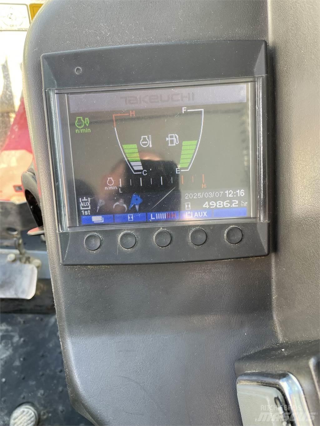 Takeuchi TB280 FR Mini ekskavatori < 7 t
