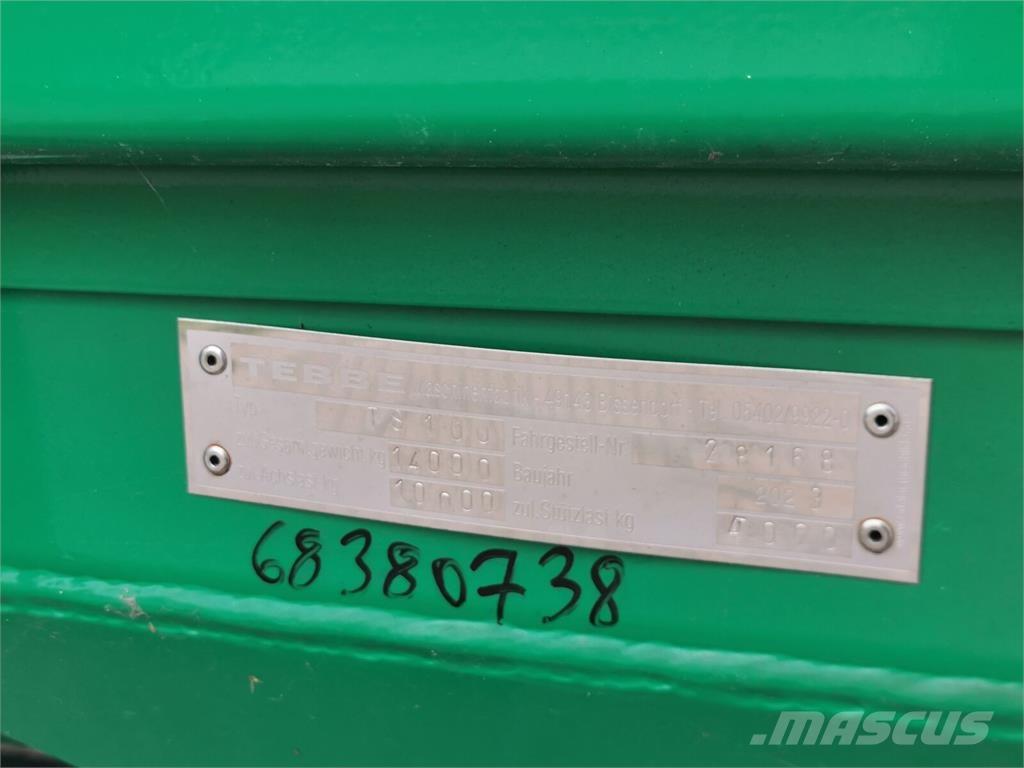 Tebbe TS 100 Mēslojuma izkliedētājs