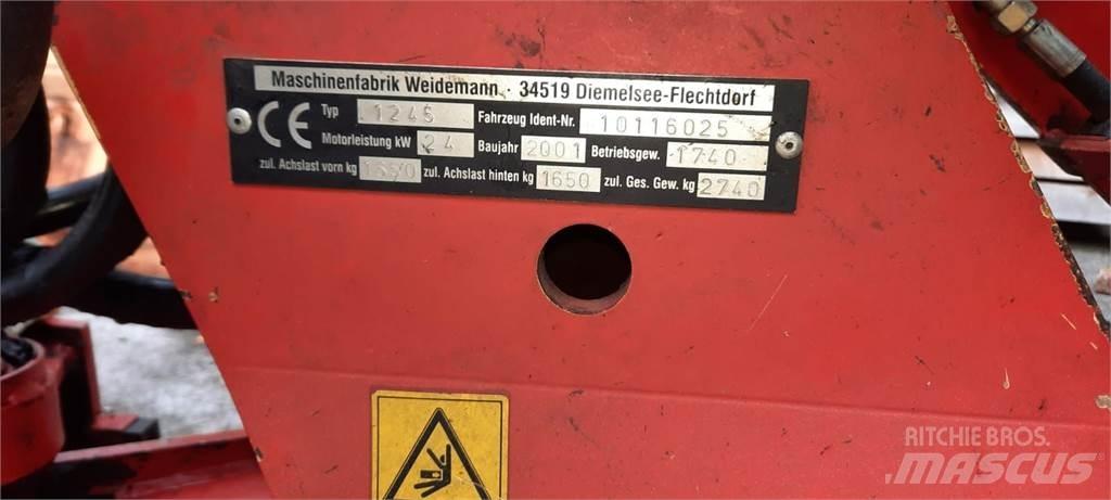 Weidemann 1245 Frontālie iekrāvēji un ekskavatori