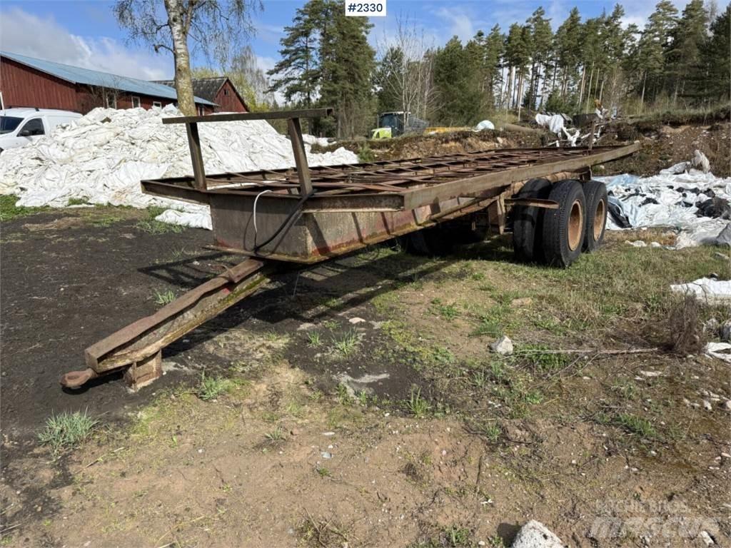  Balkärra boggie Graudu pārkraušanas piekabes