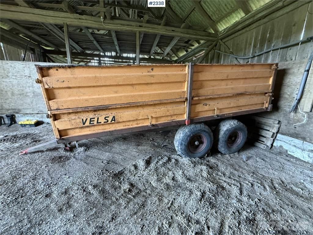 Velsa 8 Graudu pārkraušanas piekabes