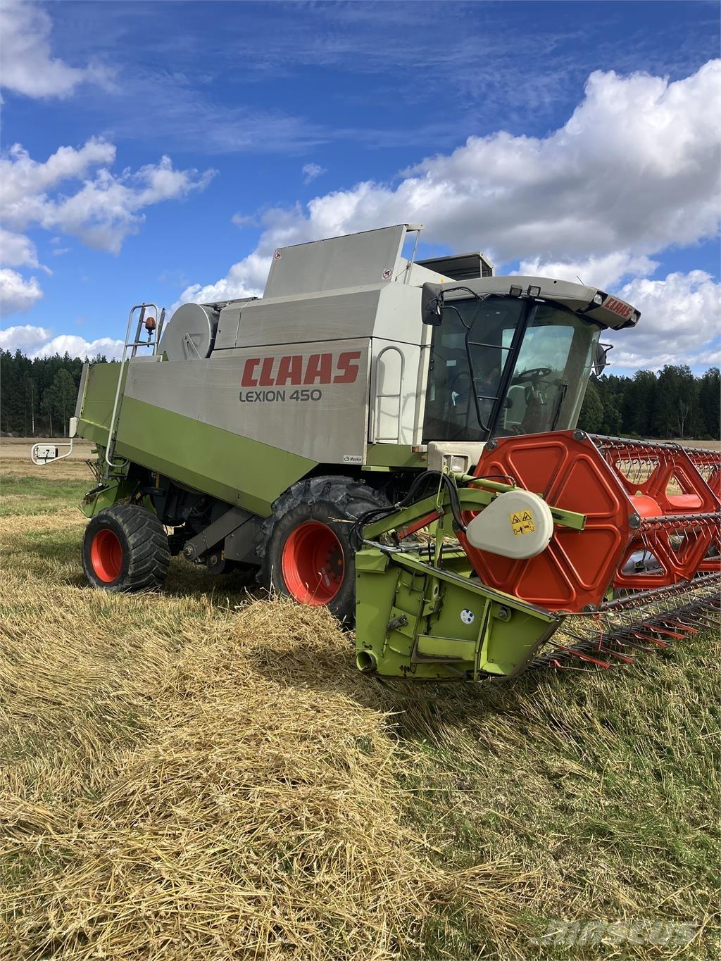 Claas 450 Ražas novākšanas kombaini