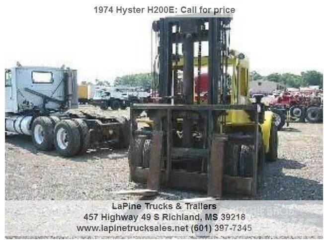 Hyster H200E Autokrāvēji - citi