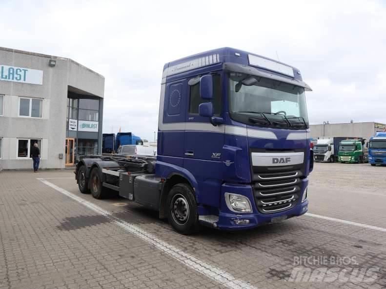DAF XF 510 FAN EURO 6 Kabeļu pacēlājs nomontējamām kravas mašīnām