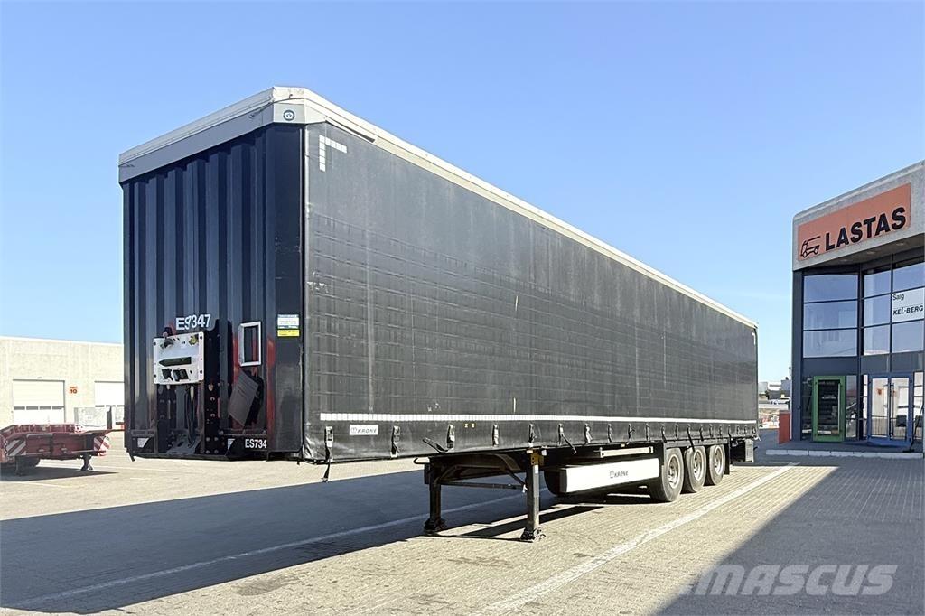Krone 3 AKS. Tents puspiekabes