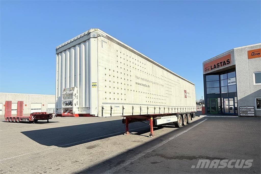 Krone 34 pl. Tents puspiekabes