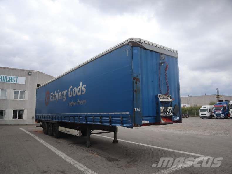 Krone 34 pl. Tents puspiekabes