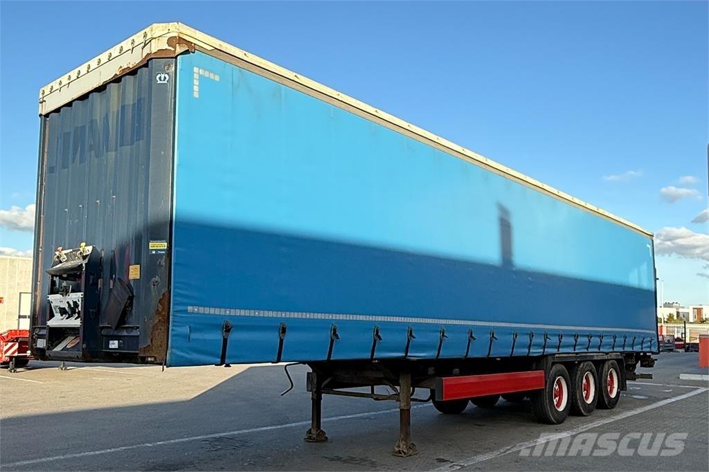 Krone 34 pl. Tents puspiekabes