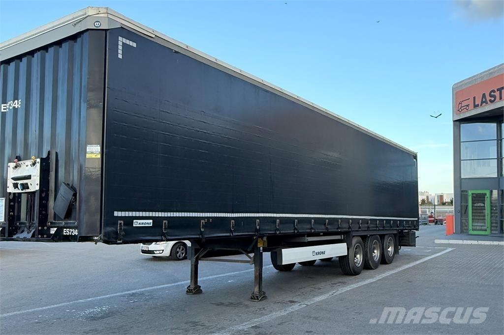 Krone 34 pl. Tents puspiekabes