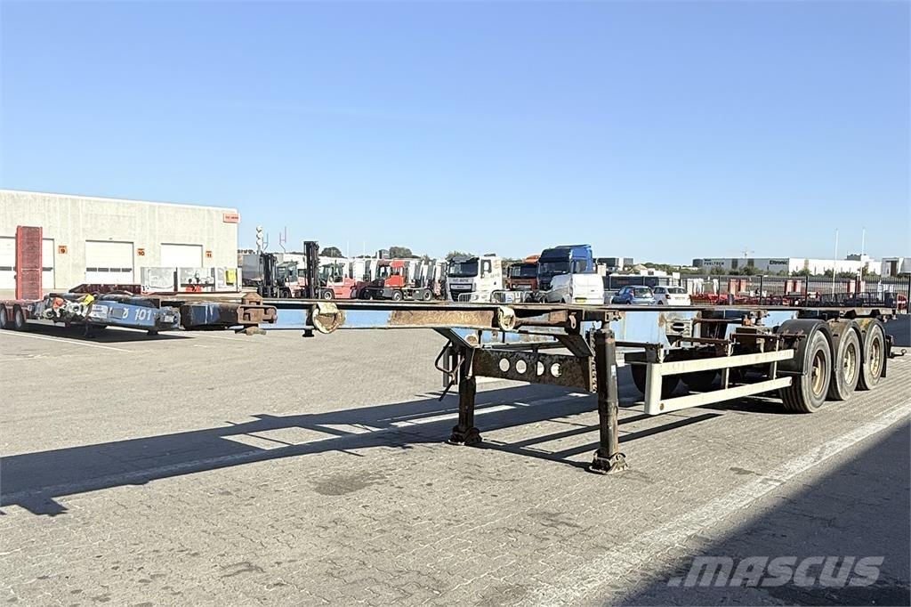 Leci Containerchassis Konteinertreileri