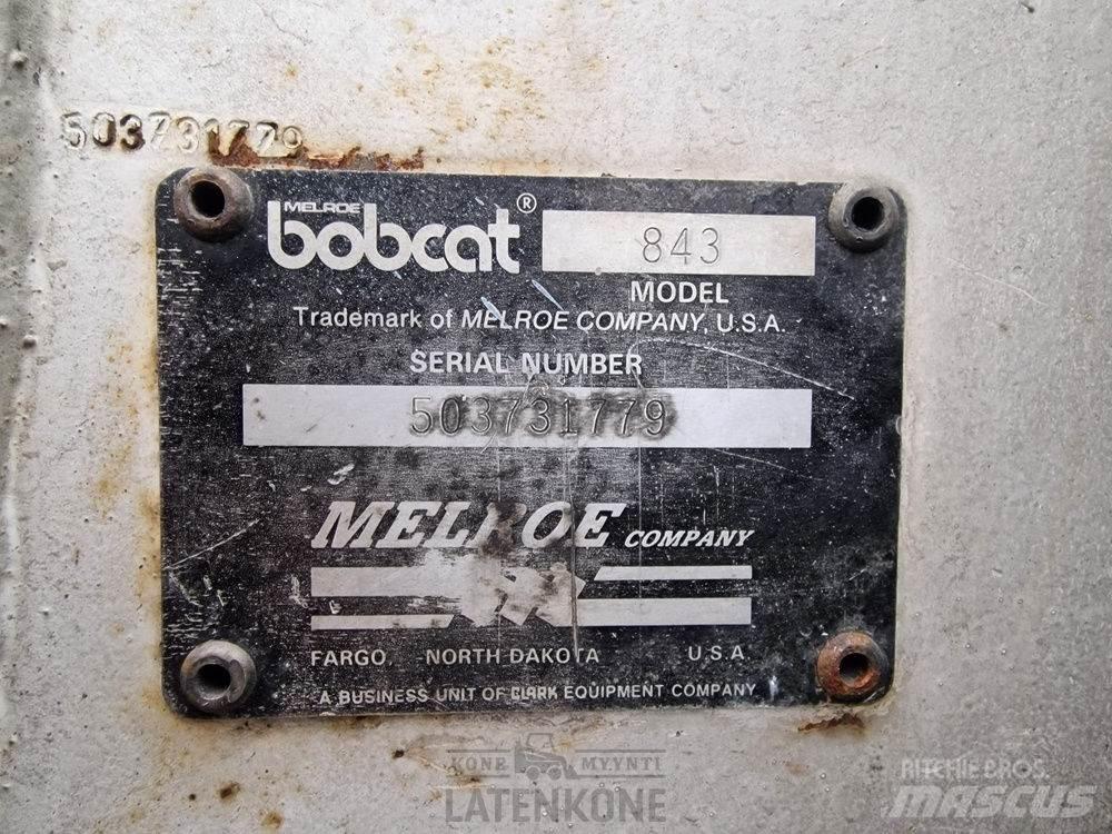 Bobcat 843 Lietoti riteņu kompaktiekrāvēji