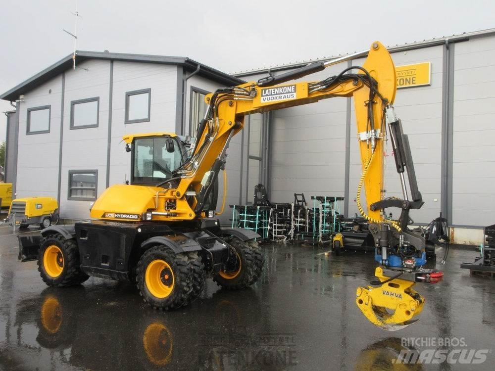 JCB Hydradig HD110W Amfībijas tipa ekskavatori