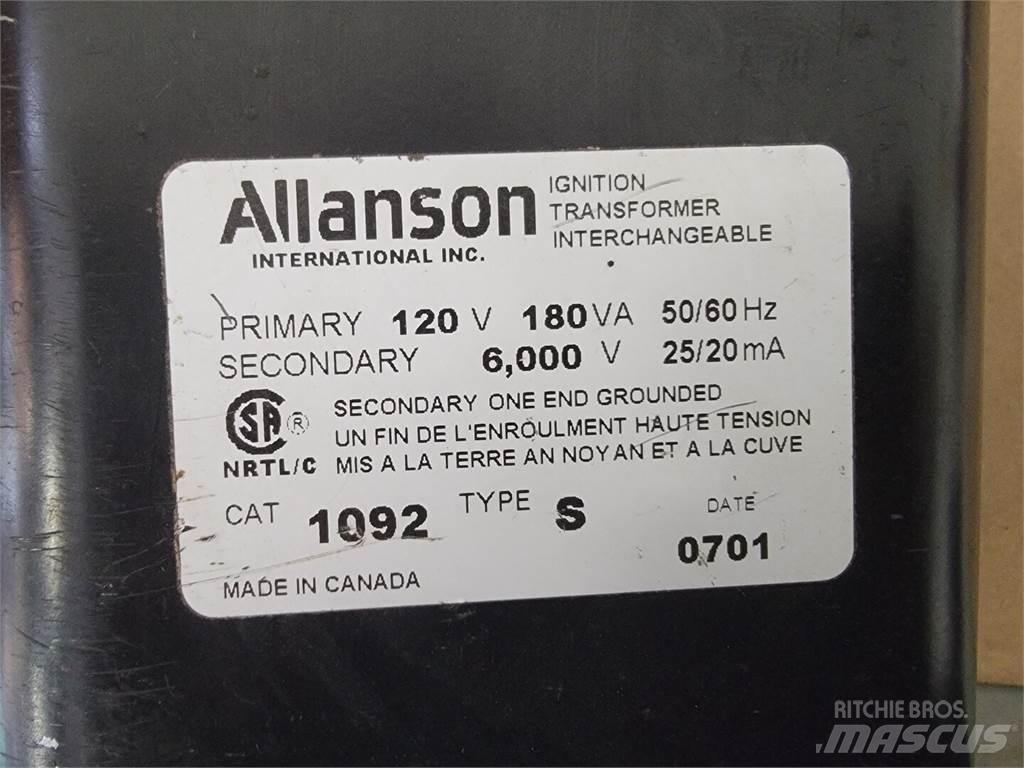  ALLANSON 1092-S Būvniecība- Citi