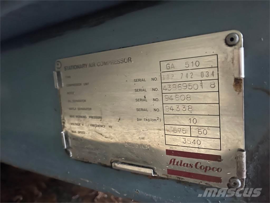Atlas Copco GA 510 Kompresori