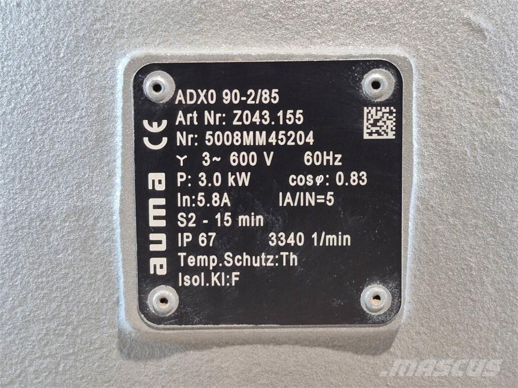  AUMA ADX0 90-2/85 Būvniecība- Citi