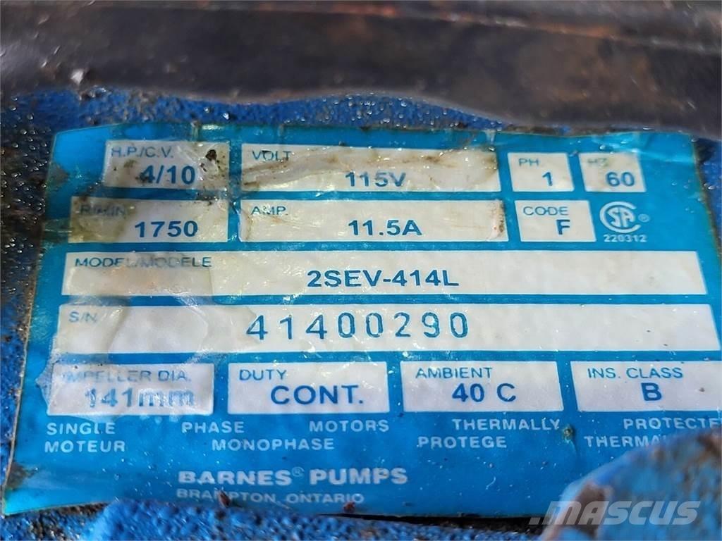  BARNES 2SEV-414L Ūdens sūkņi