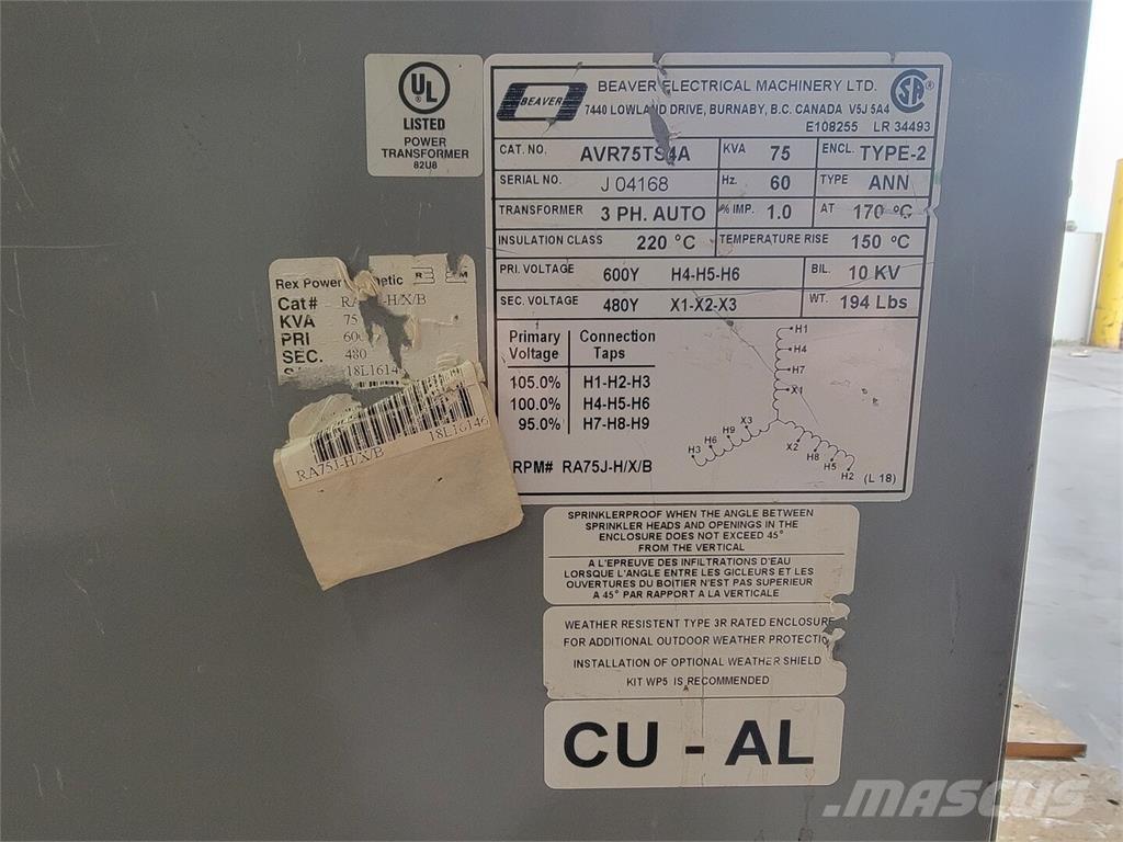  BEAVER AVR75TS4A Būvniecība- Citi