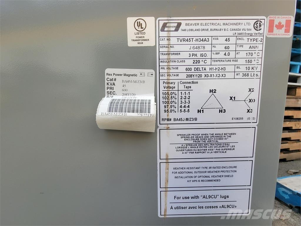  BEAVER TVR45T-H34A3 Būvniecība- Citi