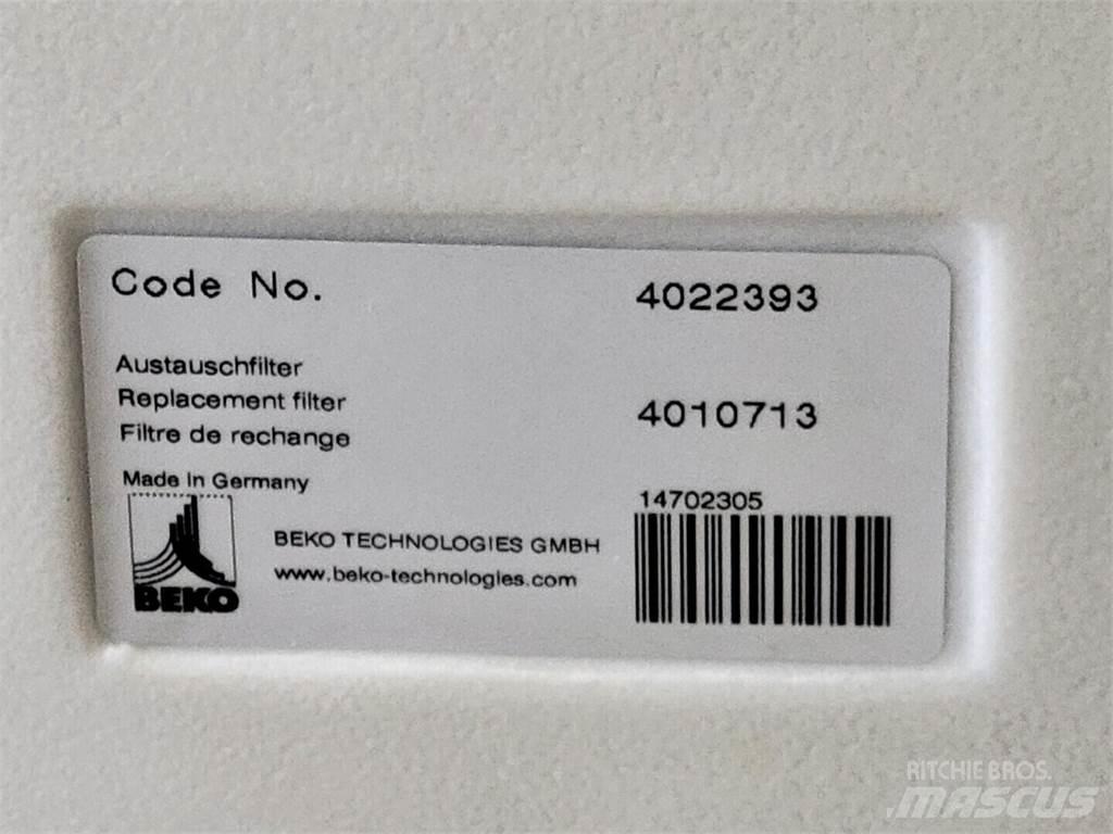 Beko 4022393 Urbšanas iekārtu piederumi un rezerves daļas