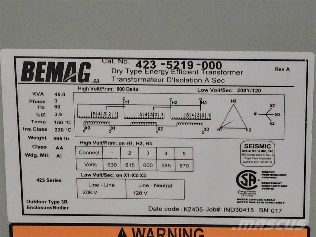 BEMAG 423-5219-000 Būvniecība- Citi