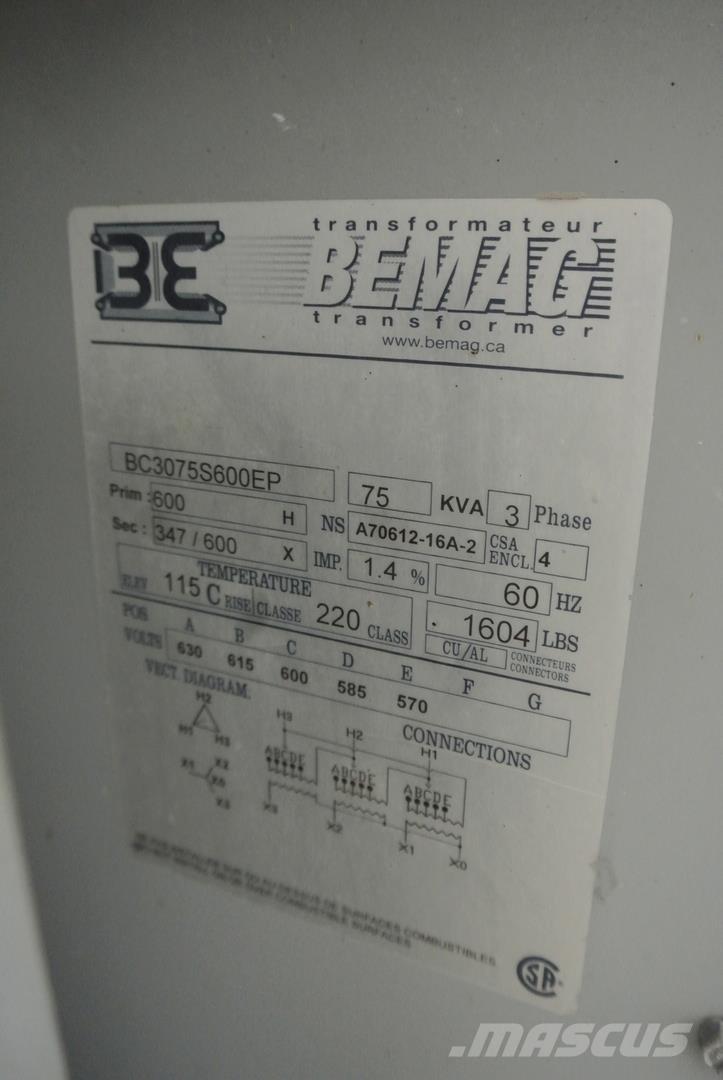  BEMAG BC3075S600EP Būvniecība- Citi