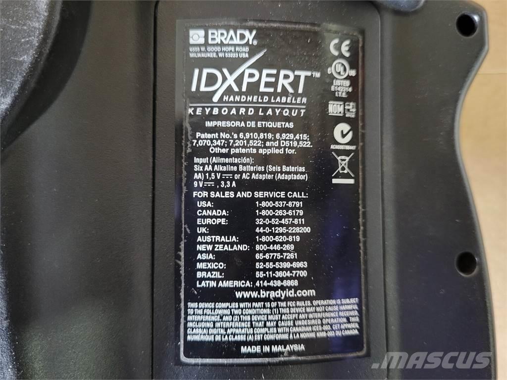 Brady IDXPERT Būvniecība- Citi