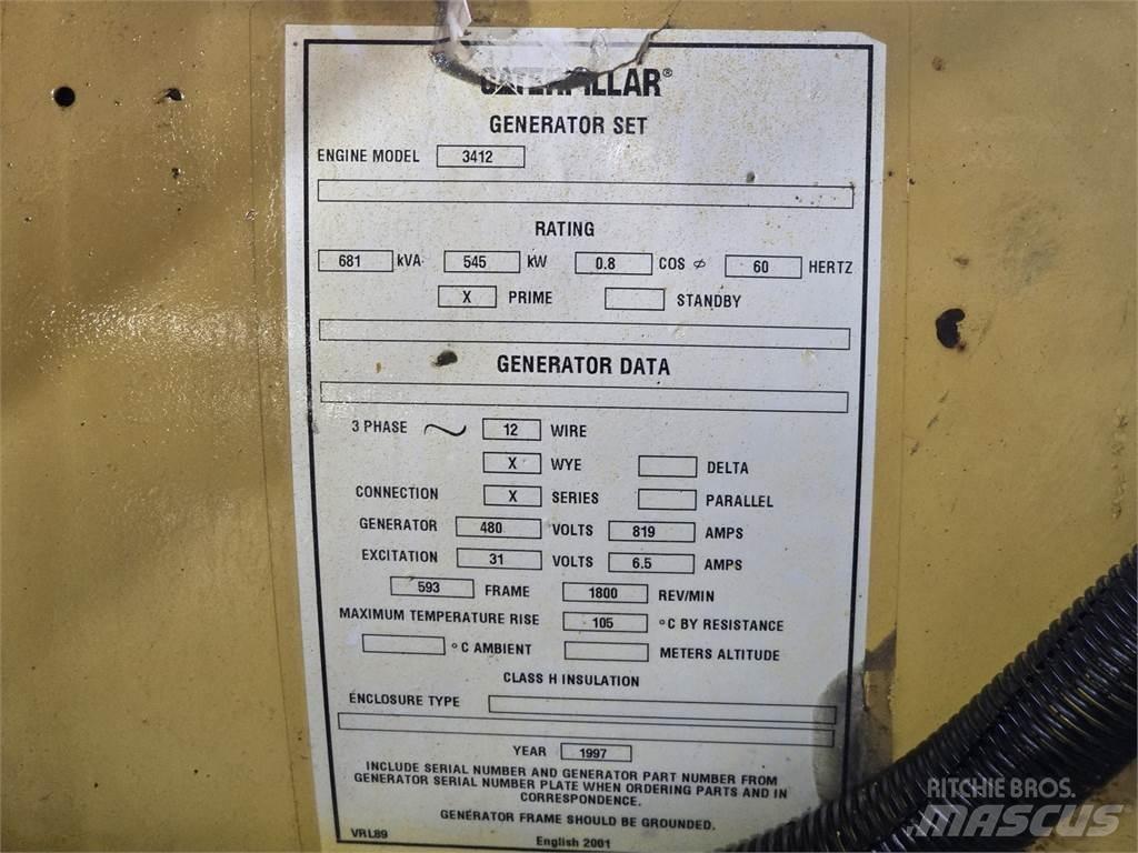 CAT 3412 Dīzeļģeneratori