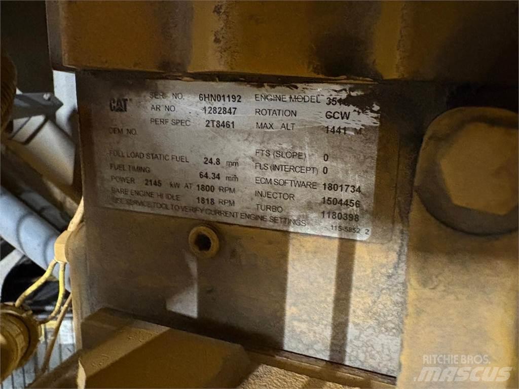 CAT 3516B Dīzeļģeneratori