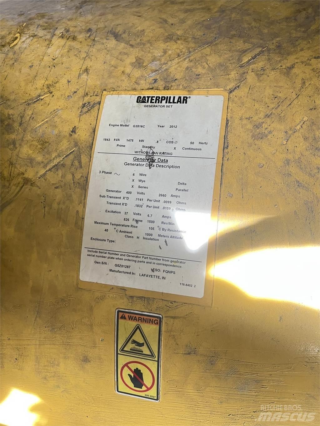 CAT SR4B-GD Dīzeļģeneratori