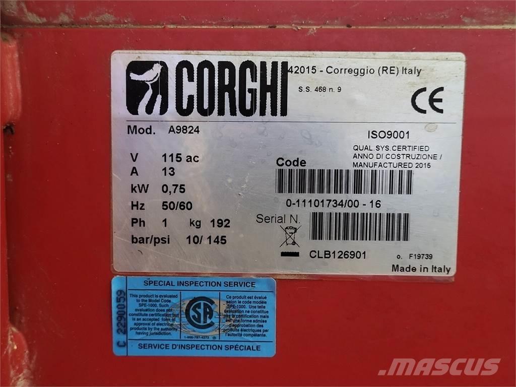 Corghi A9824 Riepas, riteņi un diski