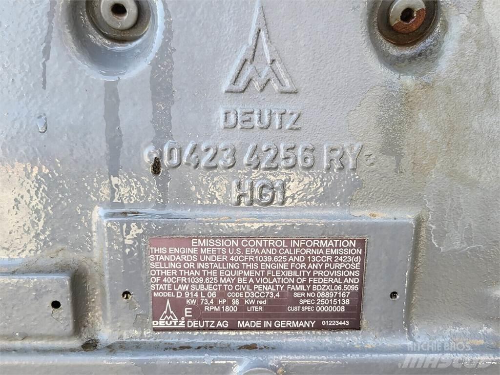 Deutz D914L06 Dīzeļģeneratori