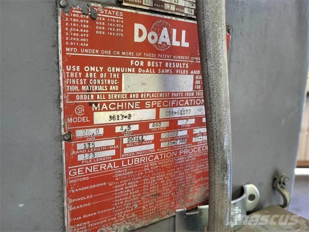 Doall 3613-2 Būvniecība- Citi