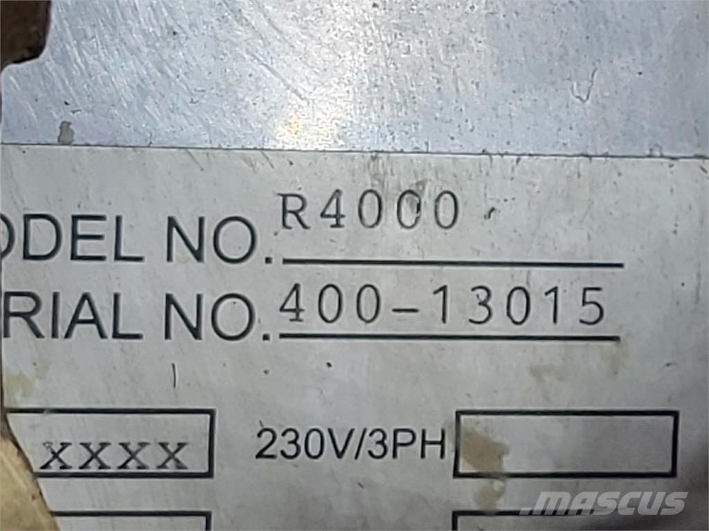  DYNAFLUX R4000 Sildīšanas un atkausēšanas iekārtas