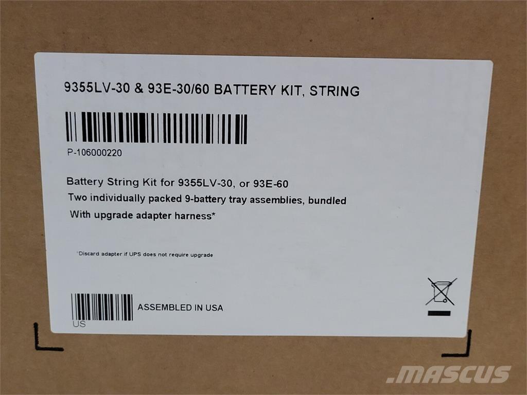 Eaton P-106000220 Baterijas