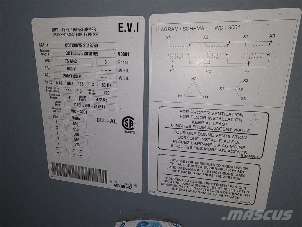 Evi CDTC0075S018769 Būvniecība- Citi