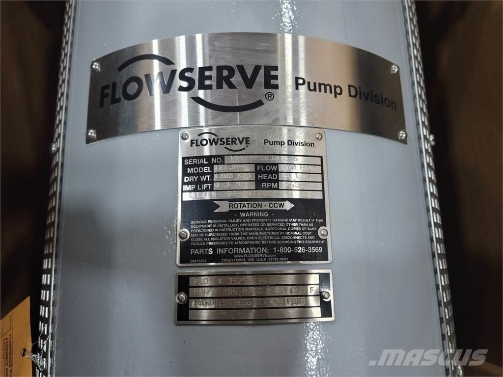  FLOWSERVE 12 EJH-1 Ūdens sūkņi