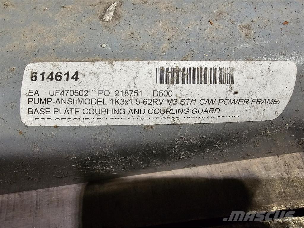  FLOWSERVE MK3 STD Ūdens sūkņi