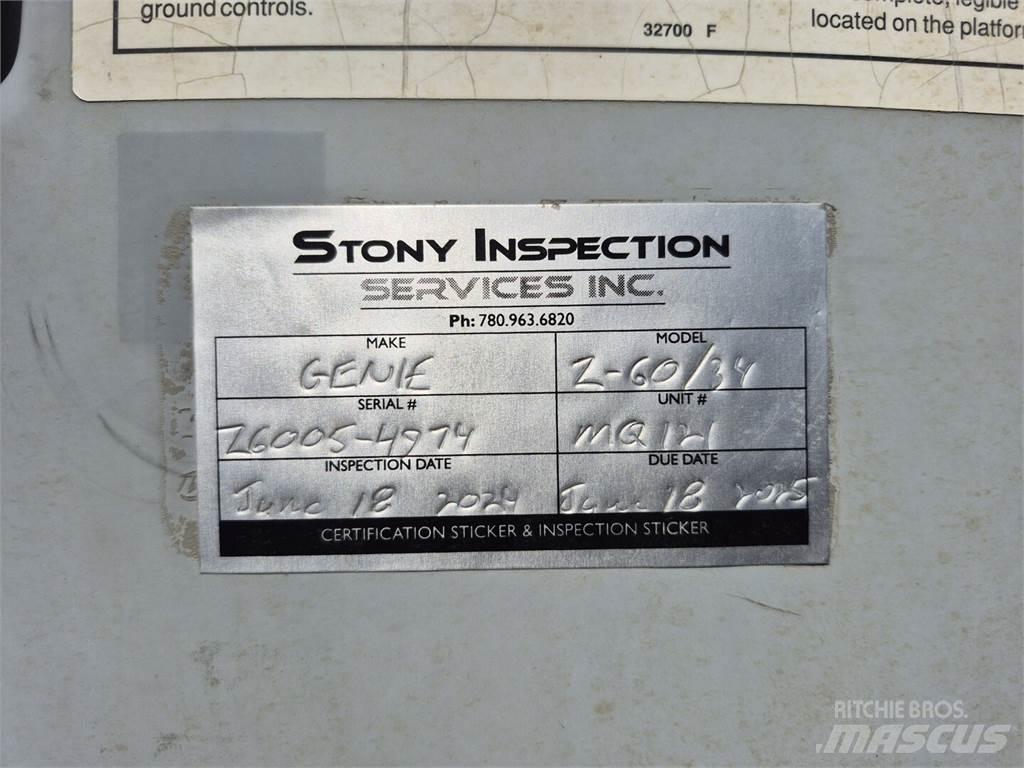 Genie Z-60/34 Strēles pacēlāji