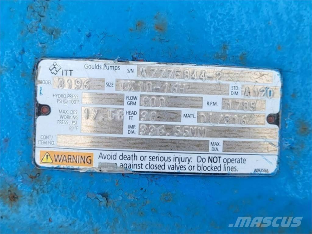  GOULDS 3196 Ūdens sūkņi