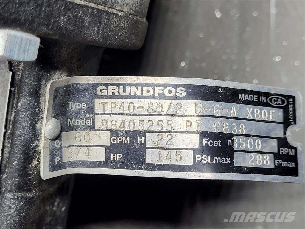 Grundfos 96405255 Ūdens sūkņi