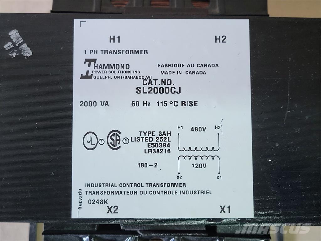  HAMMOND SL2000CJ Būvniecība- Citi