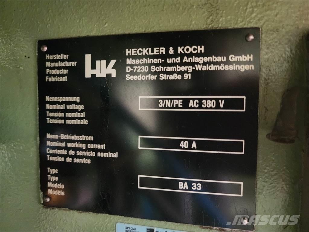  HECKLER & KOCH BA 33 Būvniecība- Citi