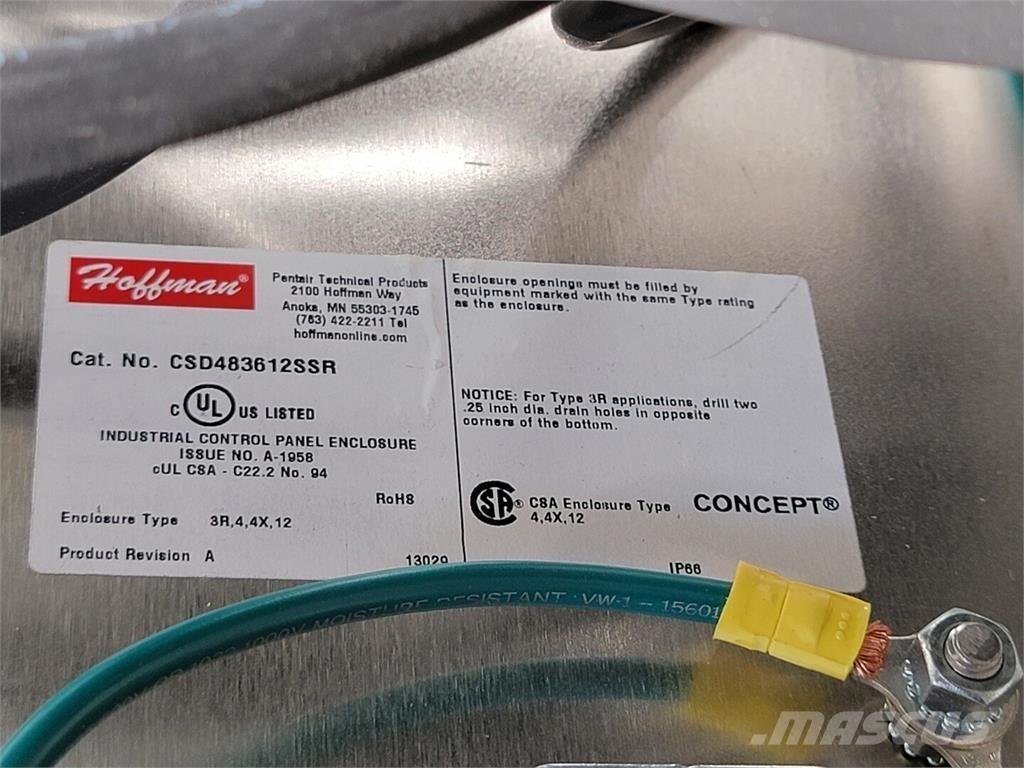 Hoffman CSD483612SSR Būvniecība- Citi