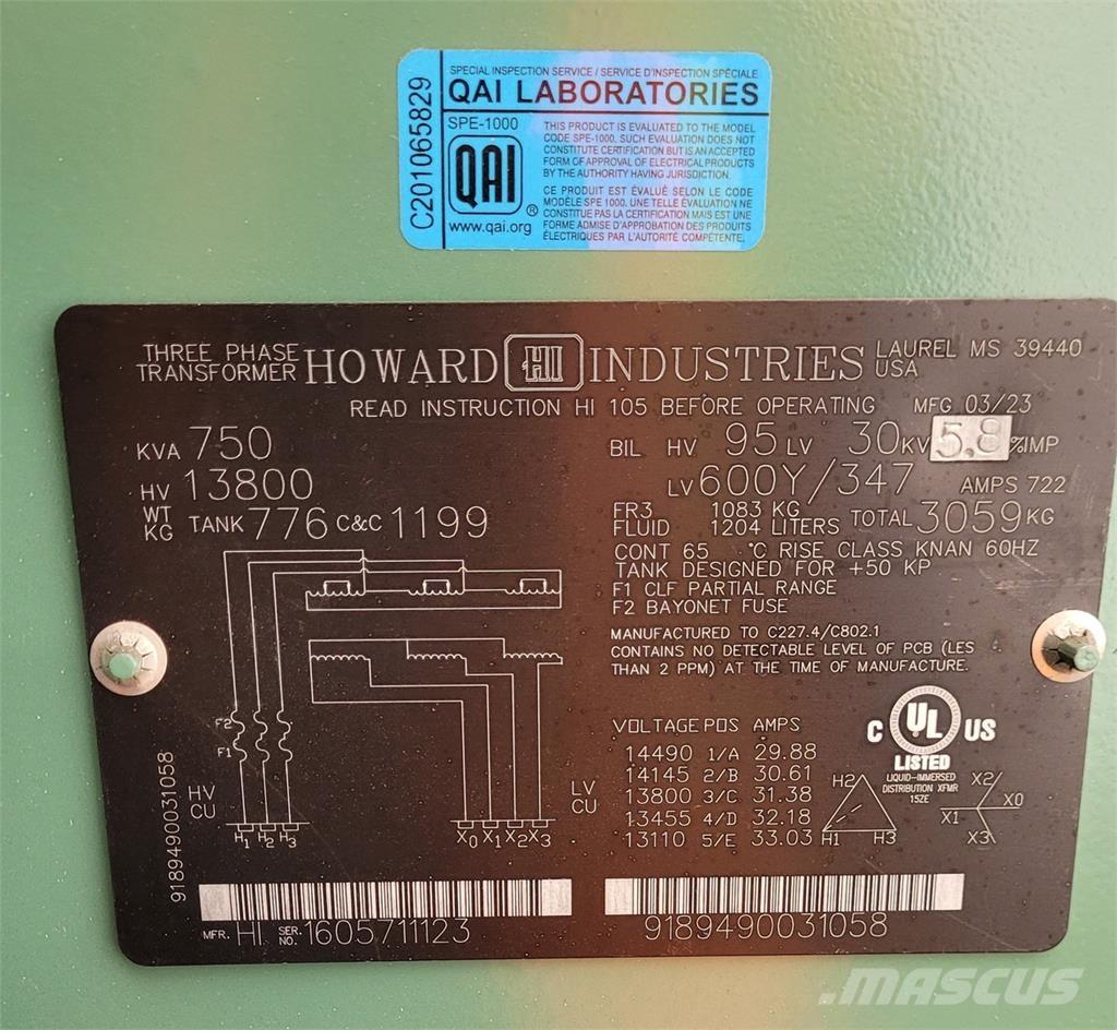 Howard INDUSTRIES Būvniecība- Citi