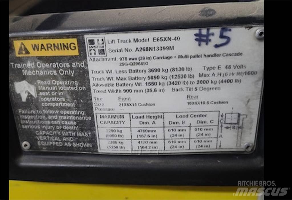 Hyster E65XN-40 Būvniecība- Citi