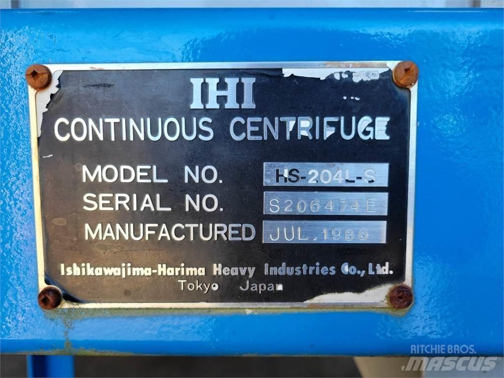 IHI HS-204L-S Urbšanas iekārtu piederumi un rezerves daļas