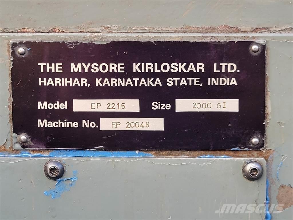  KIRLOSKAR EP-2215 Būvniecība- Citi