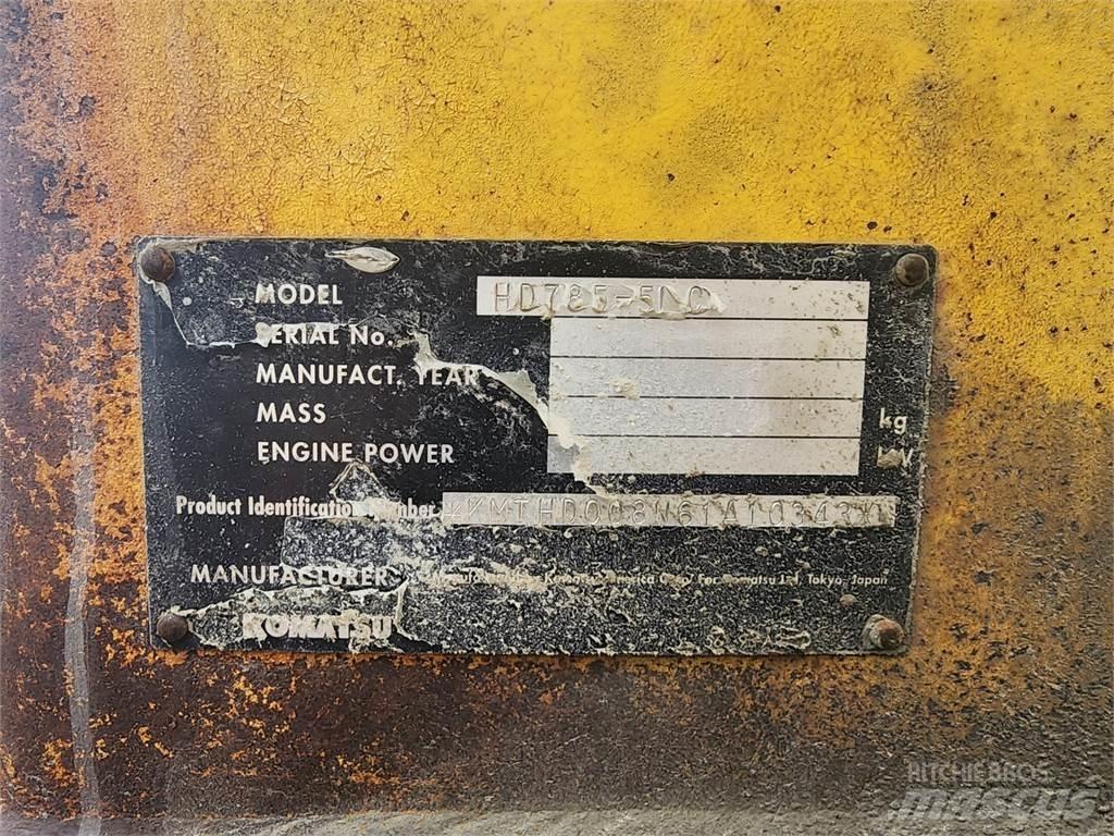 Komatsu  Artikulētie pašizgāzēji